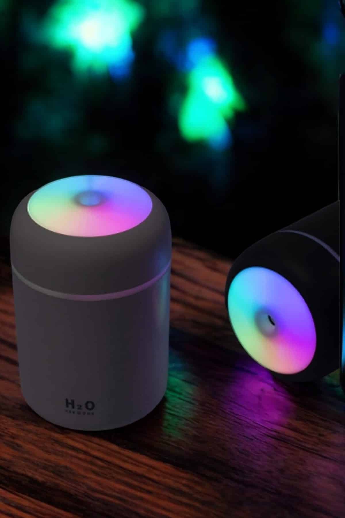 Buharlı Hava Nemlendirici Aromaterapi Renk Değiştirilebilir - Görsel 4