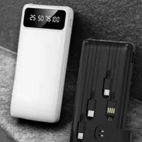 Powerbank 20.000 Mah LCD Ekran USB Lightning Type-C Uyumlu İOS ve Android
