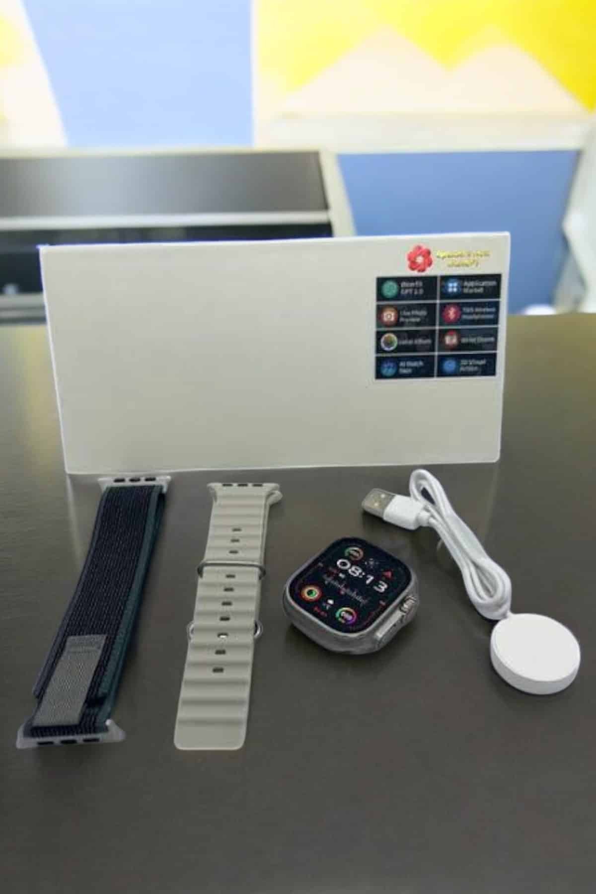 Akıllı Saat Amoled Ekran NFC Uyumlu Spor Modları Android ve İOS Uyumlu - Görsel 3