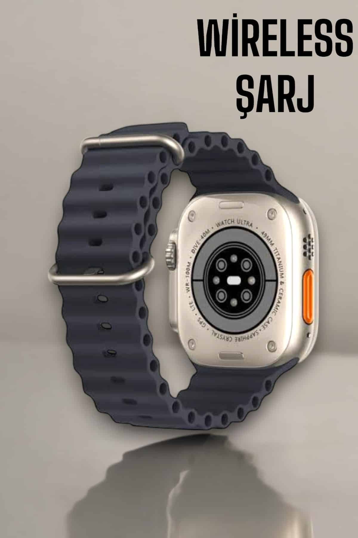 Akıllı Saat Amoled Ekran NFC Uyumlu Spor Modları Android ve İOS Uyumlu - Görsel 4