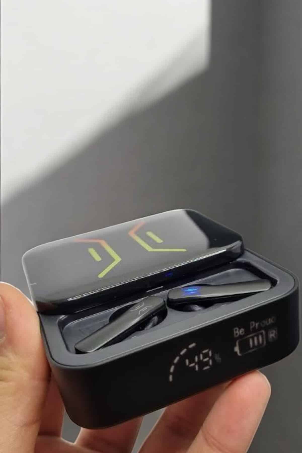 Bluetooth Kulaklık Gürültü Önleyici Yüksek Ses Kaliteli Kablosuz - Görsel 4