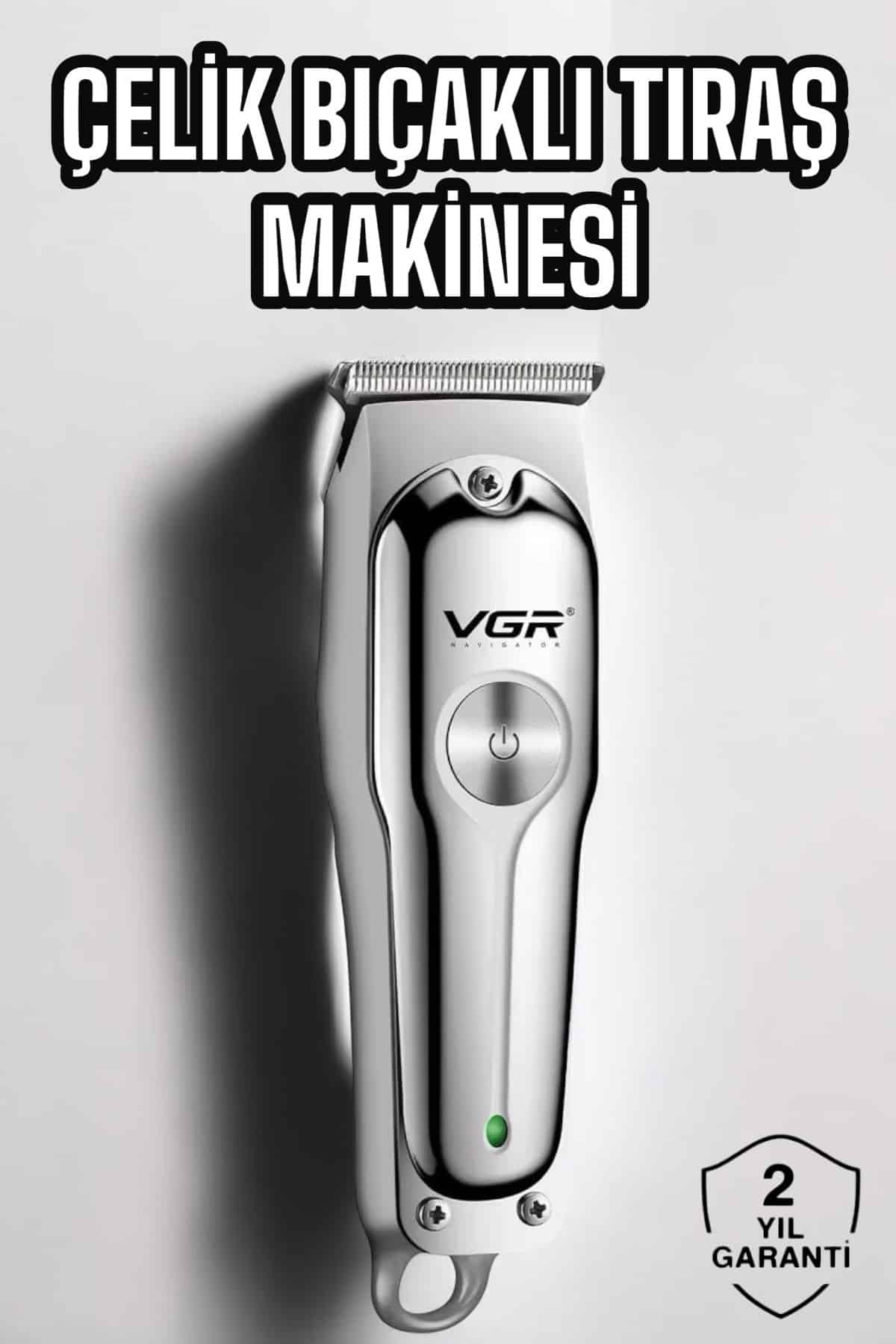 Tıraş Makinesi Profesyonel Tasarım Paslanmaz Çelik Bıçaklı