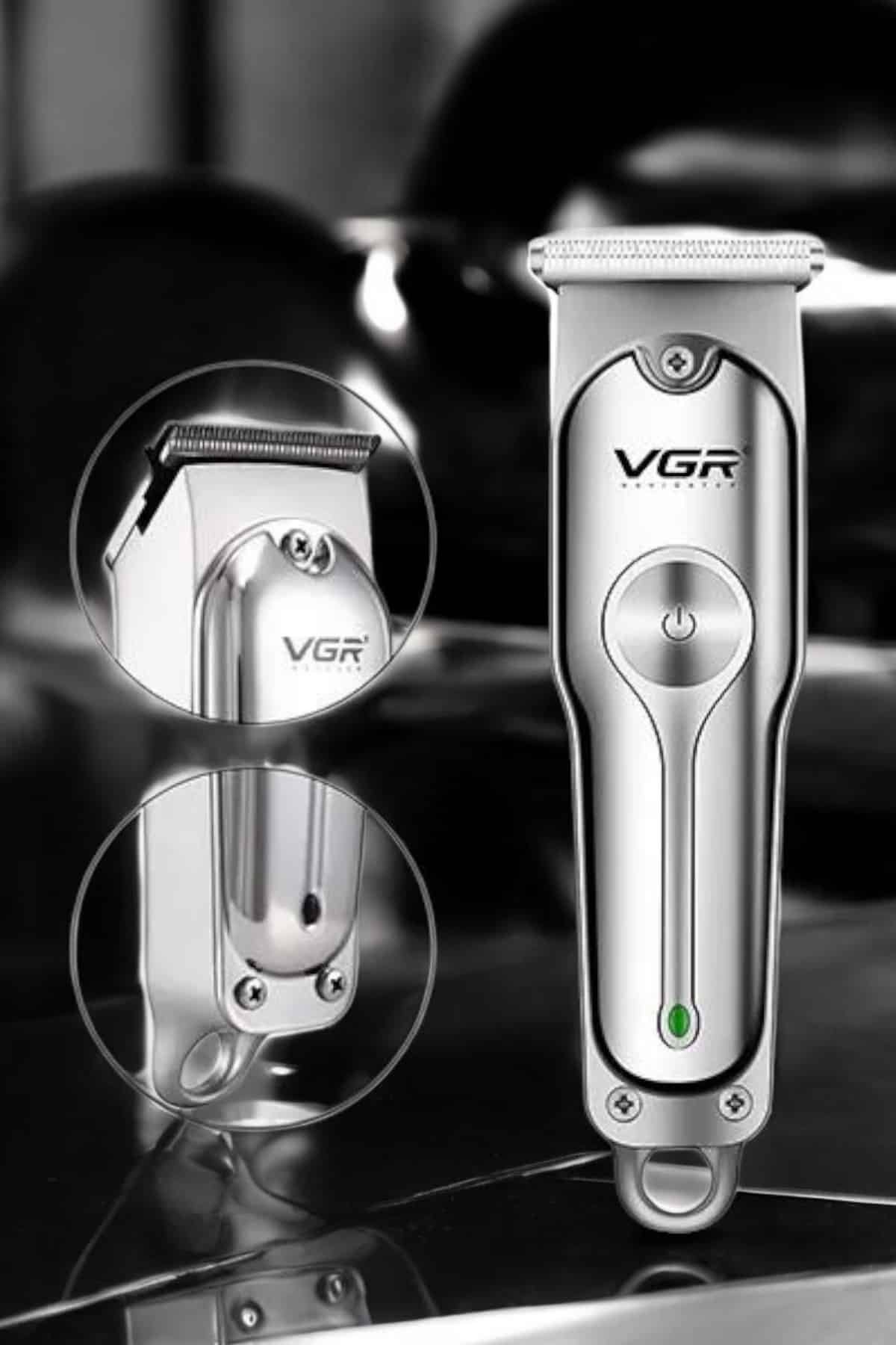 Tıraş Makinesi Profesyonel Tasarım Paslanmaz Çelik Bıçaklı - Görsel 2