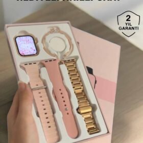 Akıllı Saat Adımsayar Nabız Takibi ve GPS Destekli Kadınlara Özel