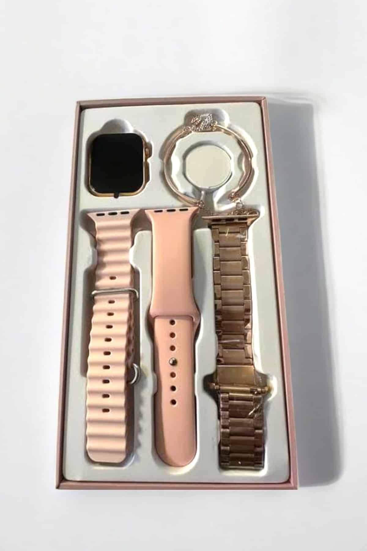 Akıllı Saat Kadınlara Uyku Ve Sağlık Takibi Yapabilen Bileklik Hediyeli - Görsel 5