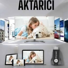 M9 Plus Kablosuz Görüntü+Ses Aktarıcı HDMI TV