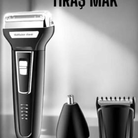 3 Başlıklı Kulak Ve Burun Tıraş Makinesi Erkeklere Özel