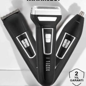 3 Başlıklı Profesyonel Tıraş Makinesi