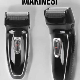 Şarjlı Paslanmaz Çelik Bıçaklı ve Kablosuz Saç Sakal Tıraş Makinesi