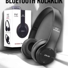 Kulak Üstü TF Kart ve AUX Destekli Ergonomik Bluetooth Kulaklık
