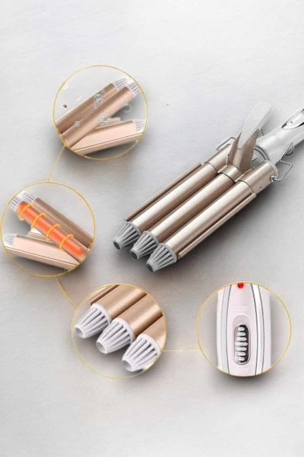 Wag Maşa Doğal ve Hacimli Bukleler için İdeal Saç Şekillendirme Aracı - Görsel 4