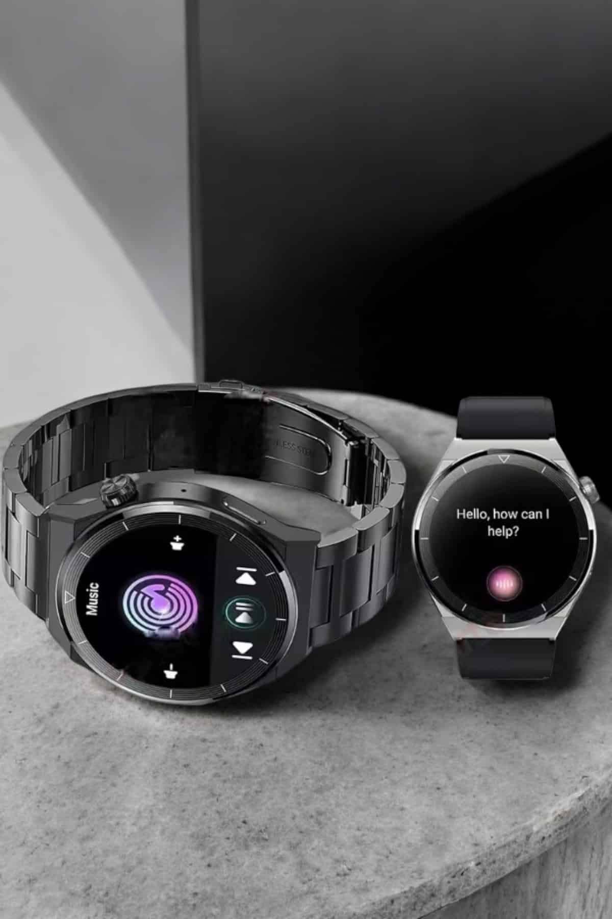 Akıllı Saat Arama Cevaplayan Titreşim Özelliğiyle Bildirim Görebilen - Görsel 4