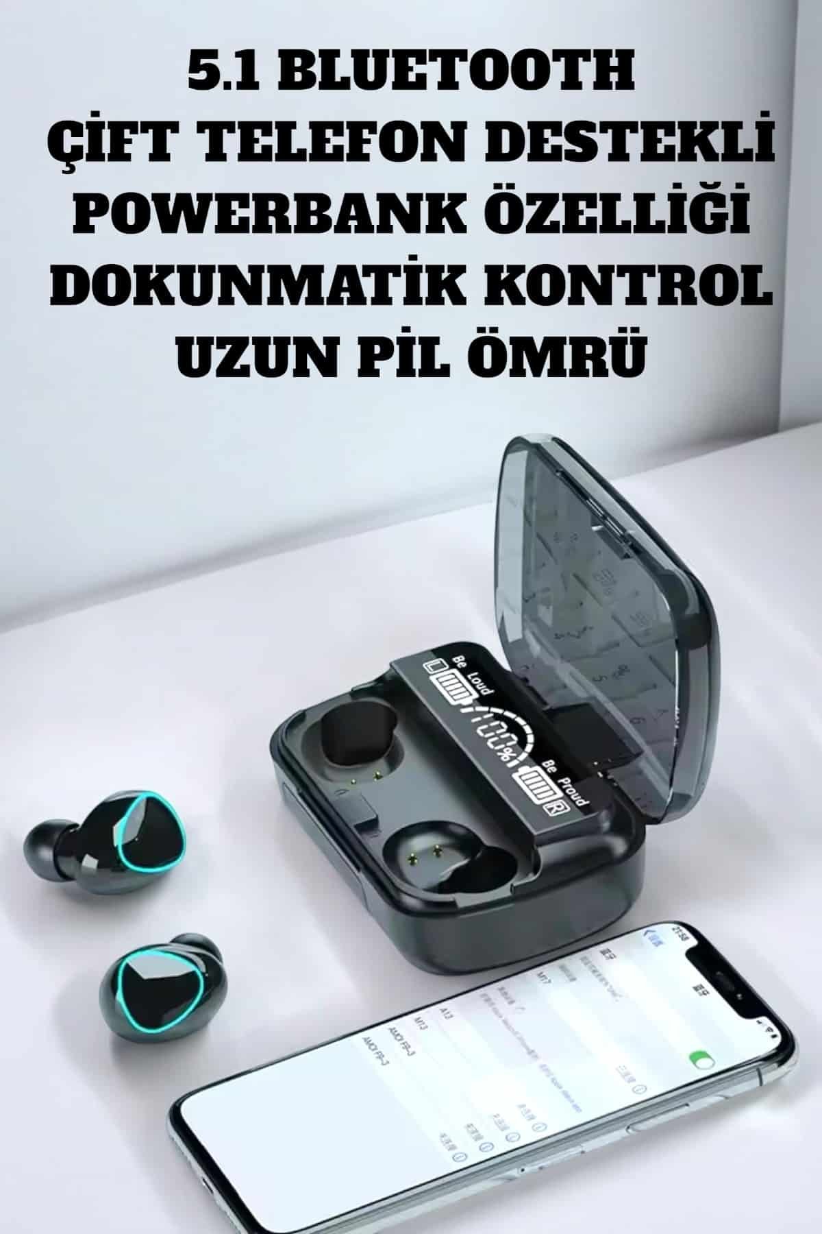 Extra Bass ve HD Ses ile Üstün Bluetooth 5.3 Kablosuz Kulaklık - Görsel 4