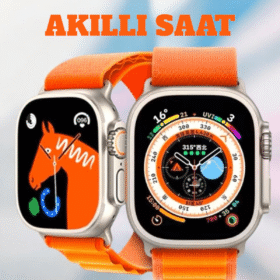 Uyku ve Nabız Takipli Wireless Şarjlı Akıllı Saat Android ve iOS Uyumlu