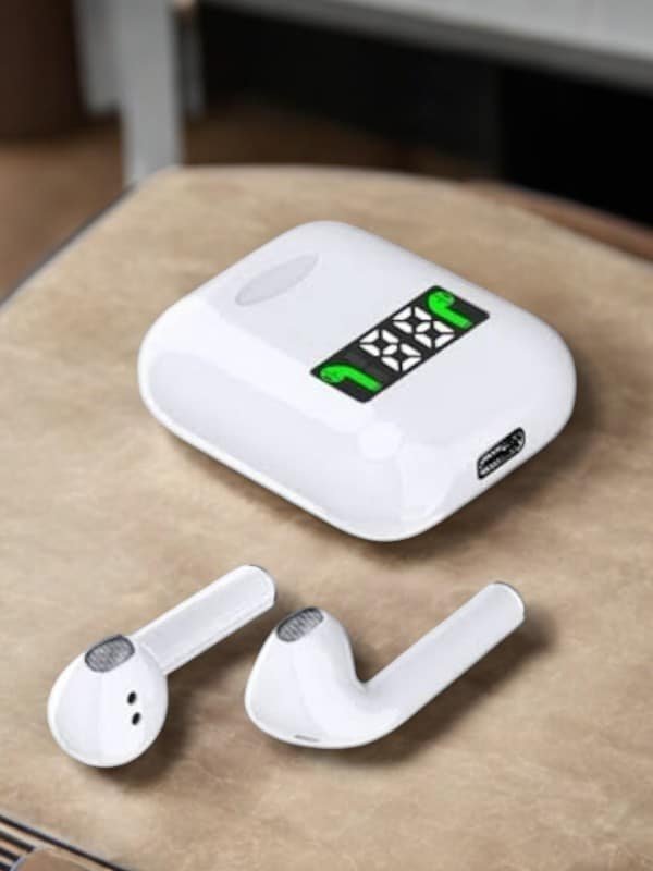 Kablosuz Müzik Keyfi Sunan LED Şarjlı TWS Bluetooth Kulaklık - Görsel 3