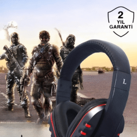 Mikrofonlu Gürültü Engelleyici ve Dayanıklı Kulaklık: Oyun Performansınızı Zirveye Taşıyın