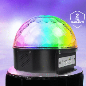 Kompakt Tasarımlı Telefon Kontrollü Disko Topu Işıkları