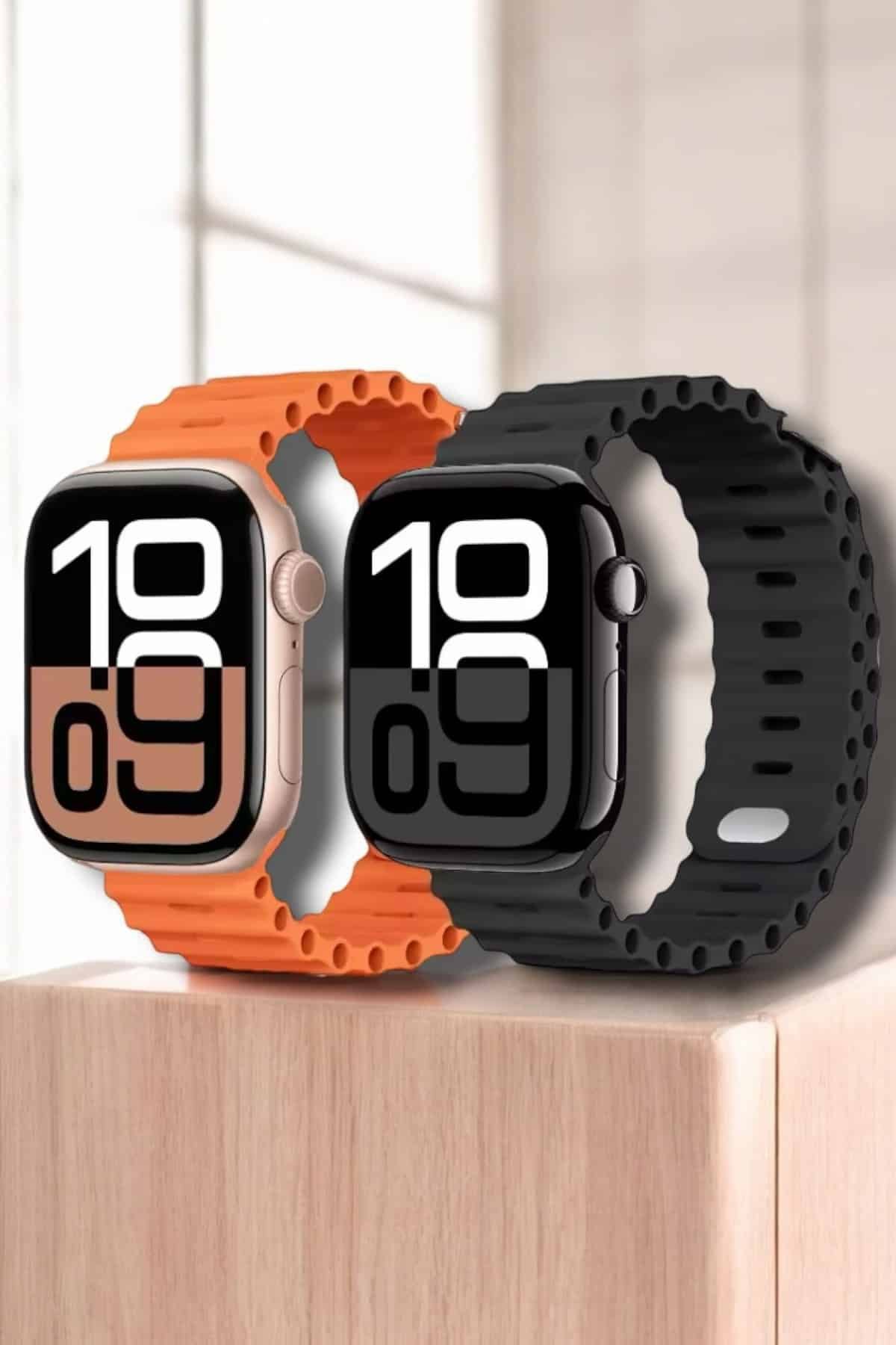 Kablosuz Şarjlı Çağrı ve Müzik Kontrolü Sağlayan Akıllı Saat - Görsel 2