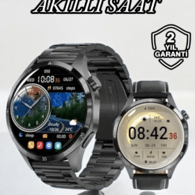 Çift Kordonlu Yüksek Çözünürlüklü Akıllı Saat Uyku İzleyici & Spor Modları