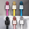 Kablosuz Bluetooth Karaoke Mikrofon USB ve AUX Girişli Yüksek Ses Kalitesi