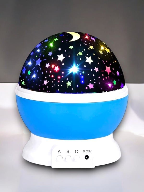 Yıldızlı Gökyüzü Efektli Projektörlü Masa ve Gece Lambası - Görsel 5