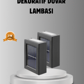 Güneş Enerjili 6 LED Solar Lamba – Fotoselli Su Geçirmez ve Çevre Dostu Bahçe Işığı