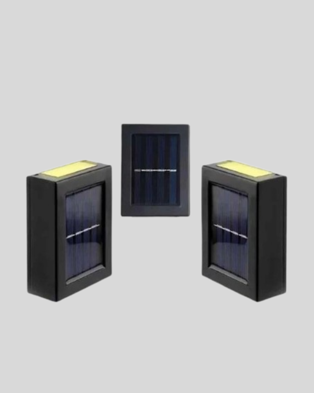 Solar Güçlü 6 LED Dış Mekan Lambası – Otomatik Aç/Kapa Işık Sensörlü Aydınlatma - Görsel 3