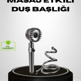 Spa Masaj Uçlu Duş Başlığı – Yorgunluğu Gideren Rahatlatıcı Duş Deneyimi