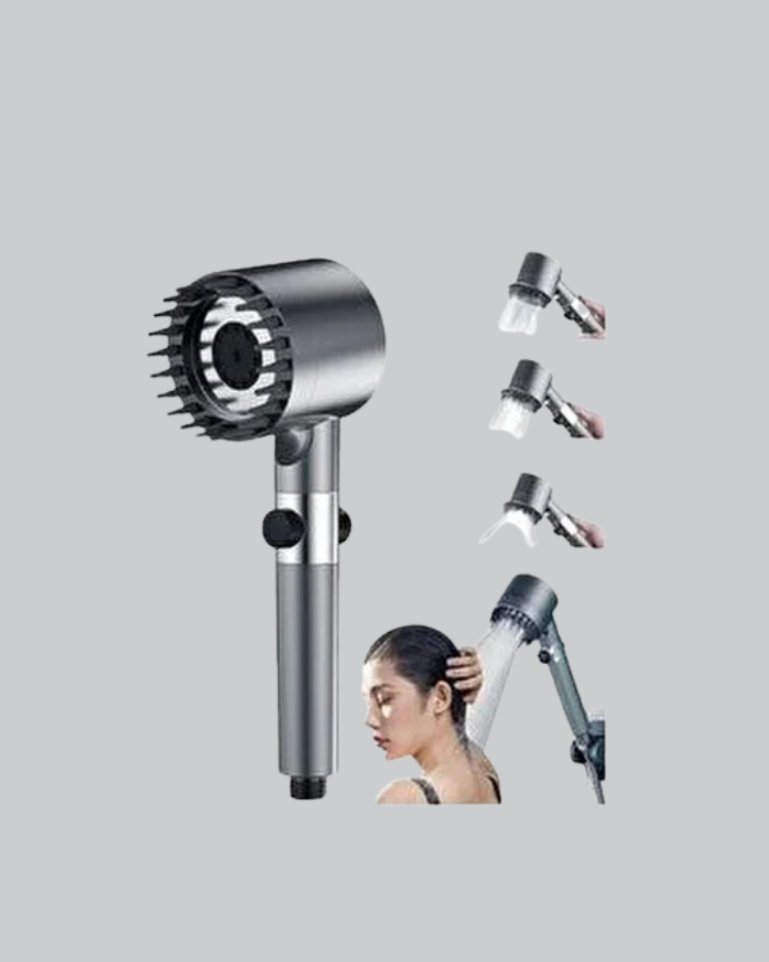 Masaj Etkili Duş Başlığı – Su Tasarruflu Yüksek Basınçlı ve Cilt Dostu Tasarım - Görsel 3