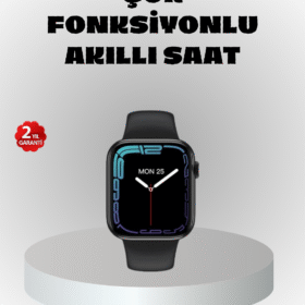 380mAh Bataryalı Akıllı Saat – Arama Bildirim AOD Ekran ve Uzun Pil Ömrü