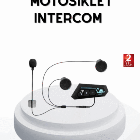 BT22 Kablosuz Kask Kulaklığı – Bluetooth 5.0 Intercom Su Geçirmez ve Uzun Ömürlü Batarya