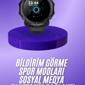 Yeni Nesil Akıllı Saat Bluetooth Bağlantılı Android ve İOS Uyumlu