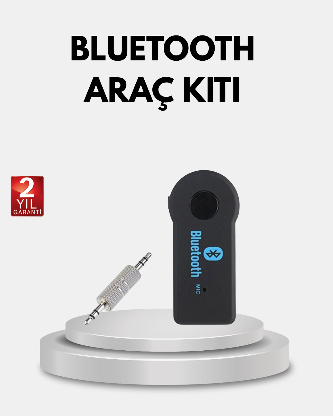 Car Bluetooth AUX Oto MP3 Player Kablosuz Müzik ve Görüşme Cihazı