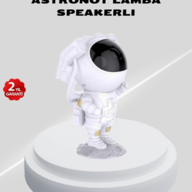 Astronot Yıldız Projeksiyon Lambası 8 Efektli Uzaktan Kumandalı Gece Işığı