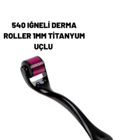 Ev Tipi Mikro İğneli Cilt Bakım Aleti – 1 mm Titanyum Roller