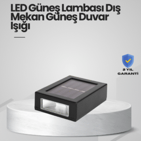 Güneş Enerjili LED Duvar Aydınlatması