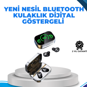 Gürültü Engelleyici Bluetooth Kulaklık – Akıllı Ekranlı HiFi Ses Kalitesi