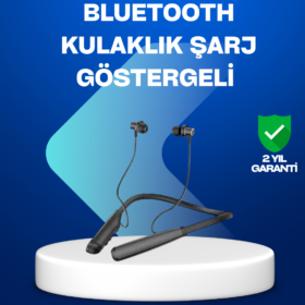 Boyun Askılı Kablosuz Bluetooth Kulaklık – Aktif Gürültü Önleme LCD Ekranlı
