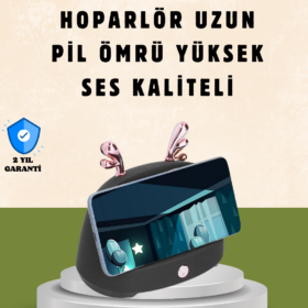 Kablosuz İndüksiyonlu Telefon Tutucu & Hoparlör – Net Ses Kolay Kullanım