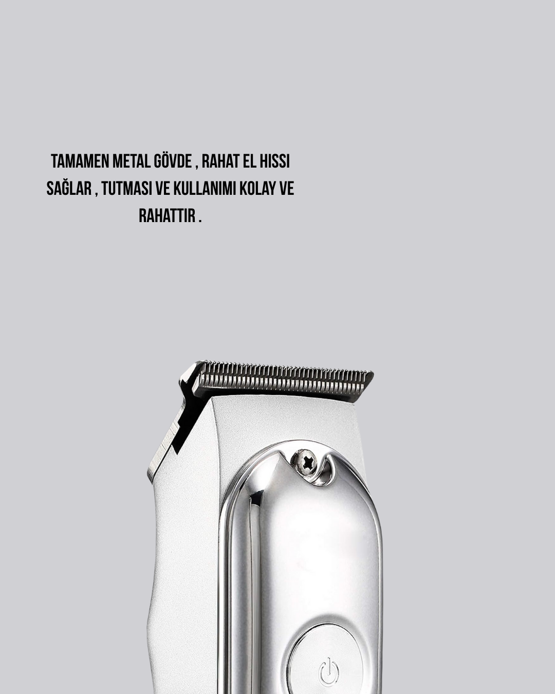 Yüksek Performanslı Erkek Saç Kesme Makinesi – Uzun Pil Ömrü ve Hassas Kesim - Görsel 5