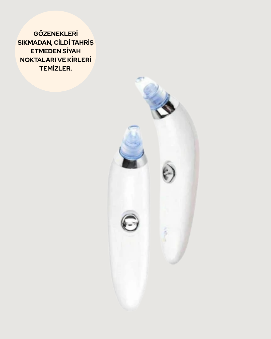 Güçlü Vakumlu Siyah Nokta Temizleyici – Cilt Pürüzlerini Gideren - Görsel 3