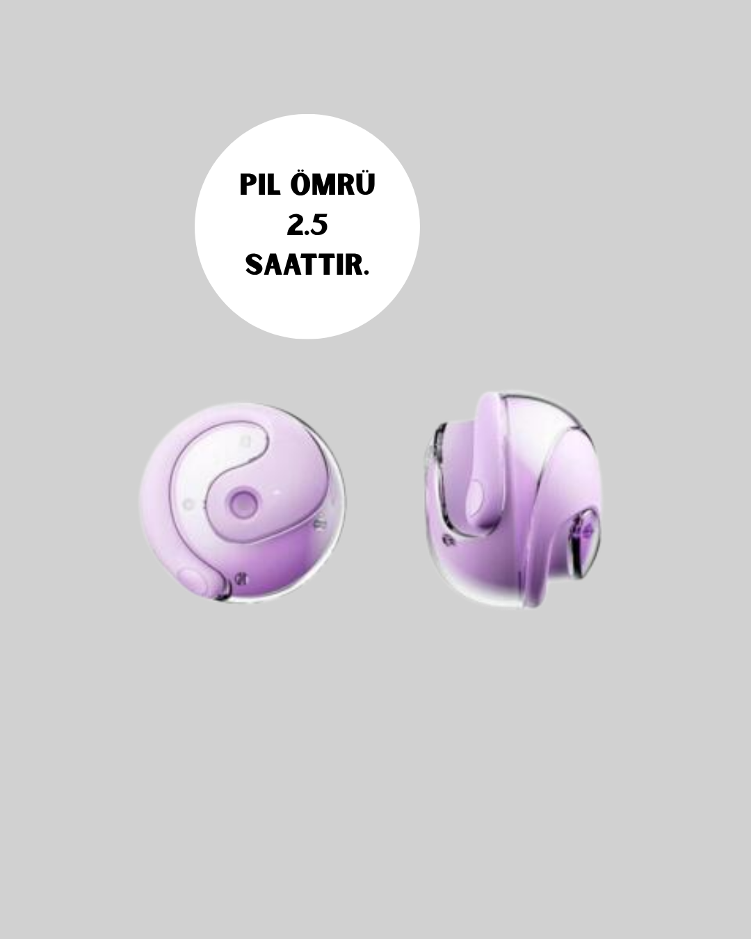 Bluetooth Kulaklık – IPX4 Sertifikalı Suya Dayanıklı Spor Modeli - Görsel 2