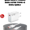 67W Turbo Type-C Hızlı Şarj Adaptörü – Akıllı Koruma Çipli Hızlı Şarj Destekli