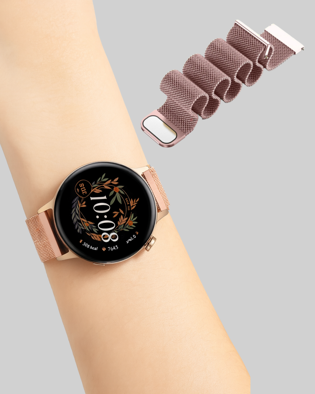 Akıllı Saat – Bluetooth Arama Suya Dayanıklı Renkli Ekran - Görsel 4