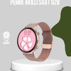 Akıllı Saat – Bluetooth 5.0 Suya Dayanıklı Kablosuz Şarj