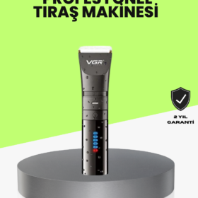 Şarjlı Saç Kesme Makinesi – 4 Taraklı 2 Kademeli Güç Ayarı Uzun Pil Ömrü