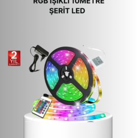 Uzaktan Kumandalı RGB Smart Şerit LED Işık Esnek ve Taşınabilir Dekorasyon