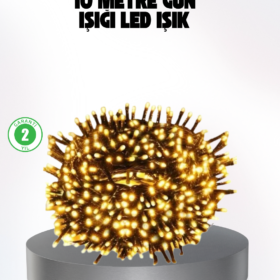 Animasyonlu LED Işıklı 10 Metre Uzaktan Kumandalı Dekoratif Işık