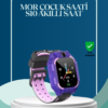 S10 Mor Çocuk Takip Saati Elektronik Bariyer ve Sesli Mesaj Destekli