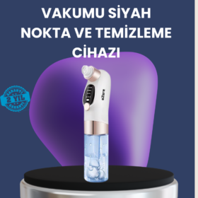 Elektrikli Siyah Nokta Sökücü – Derinlemesine Gözenek Temizleme Cihazı